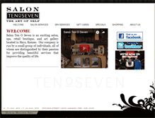 Tablet Screenshot of home.salon1007.com